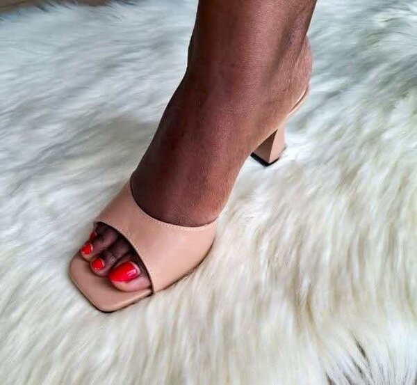 Mules à talons élégants