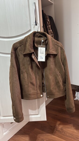 Новая замшевая куртка