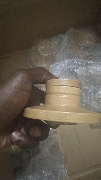 Couvercle en bois pour fumoir