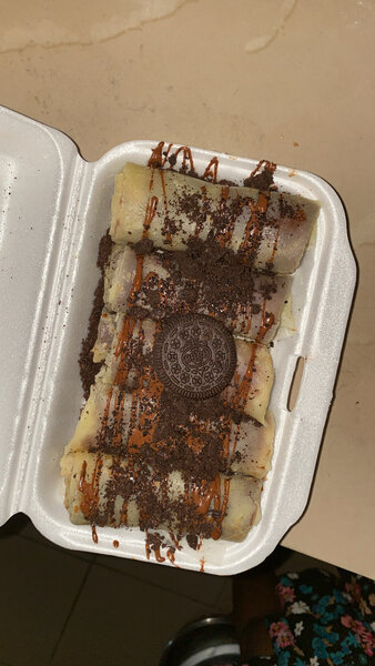Crêpes oreo
