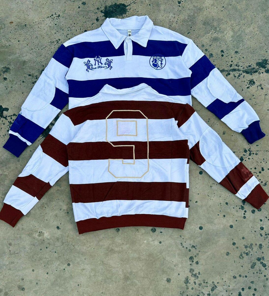 Pulls rugby à rayures classiques