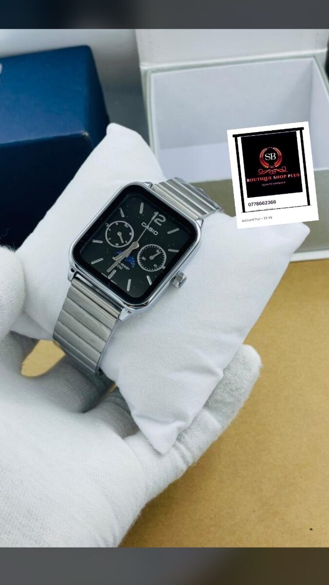 Montre Casio  authentique avec sa boîte