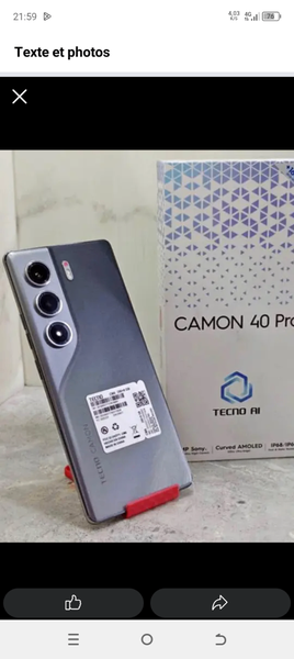 Tecno Camon 40 Pro Smartphone
