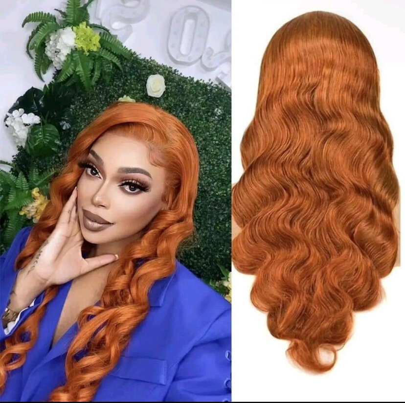 Perruque en Dentelle Ondulée