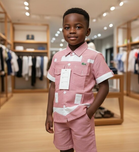 Ensemble d'été garçon en coton