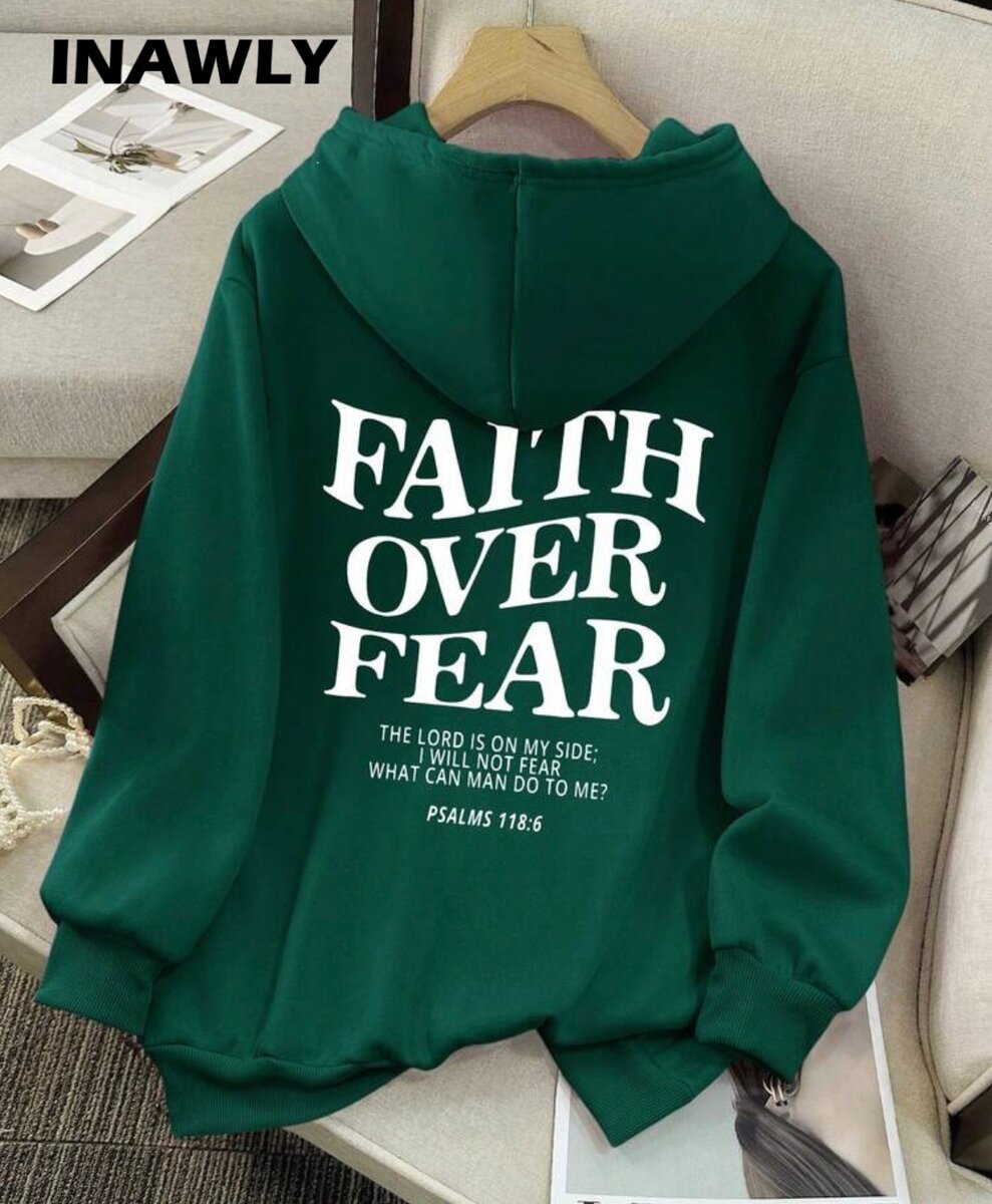 Sweat vert avec disagn