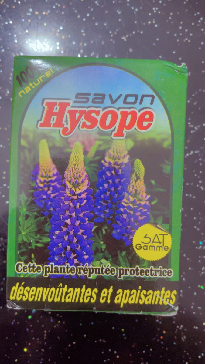 Savon Hysope Naturel