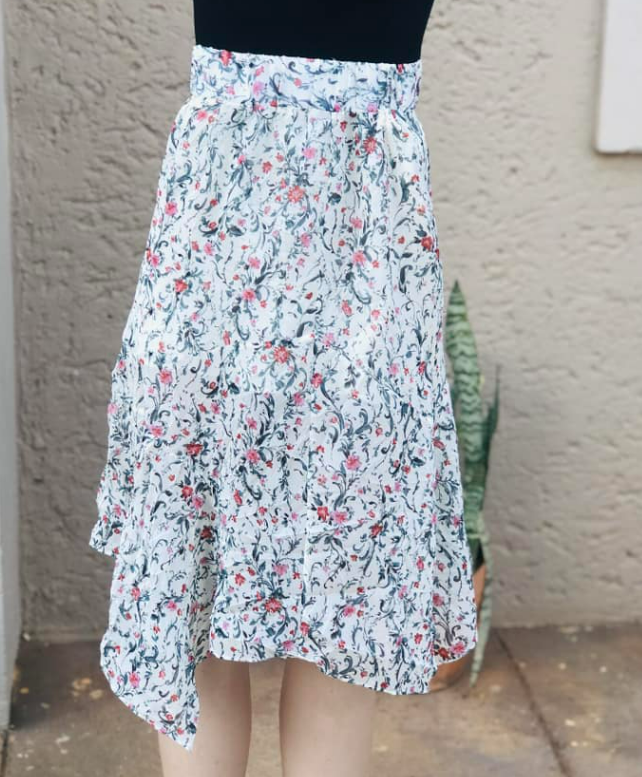 Good quality silk skirt