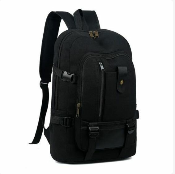 Sac à dos noir spacieux