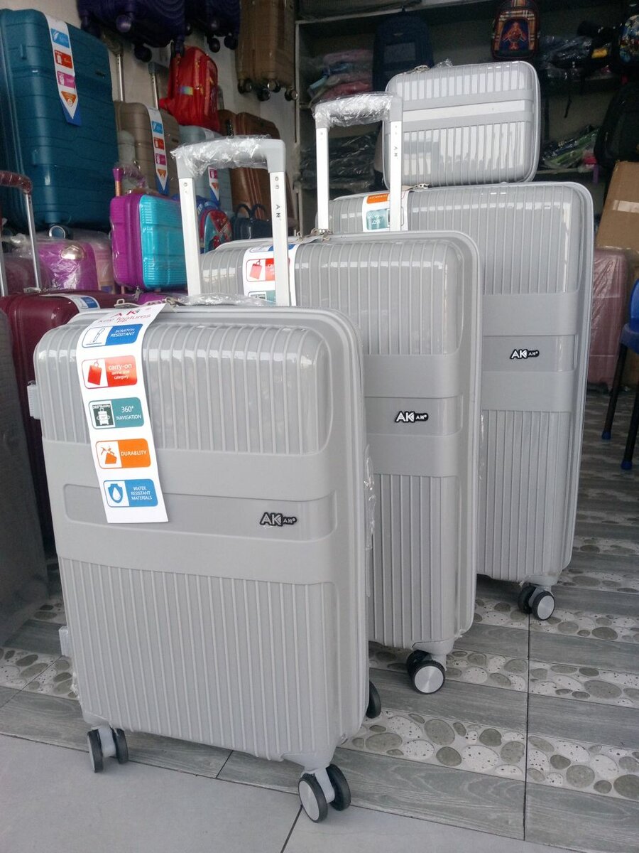 Ak Anticrack Suitcase 4pieces