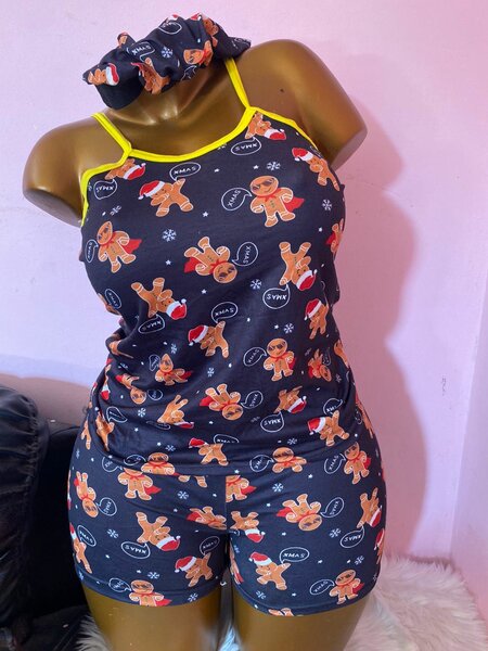 Pyjama Femme Confortable Imprimé