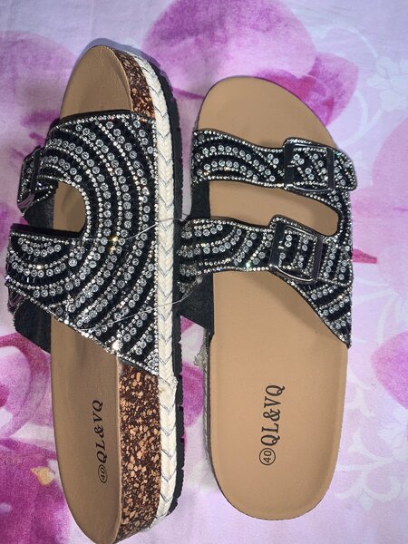 Sandales Trendy Strass Femme
