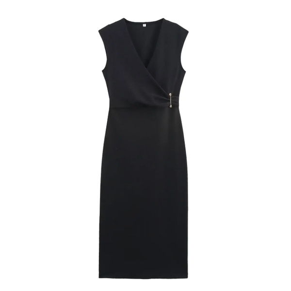 Robe élégante sans manches