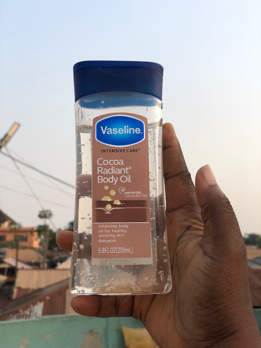 Vaseline body oil