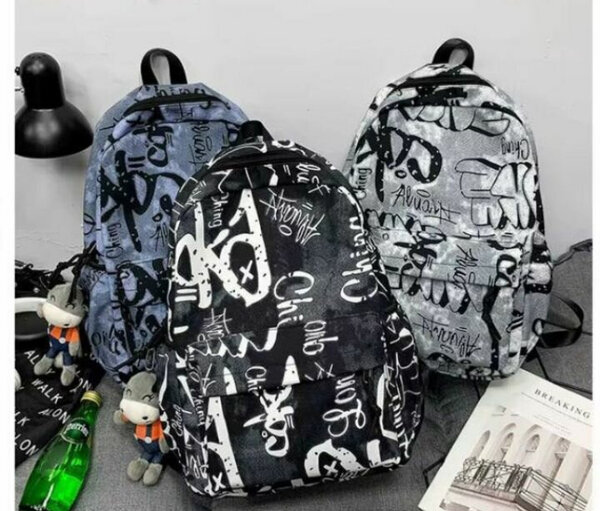 Sac à dos tendance graffiti