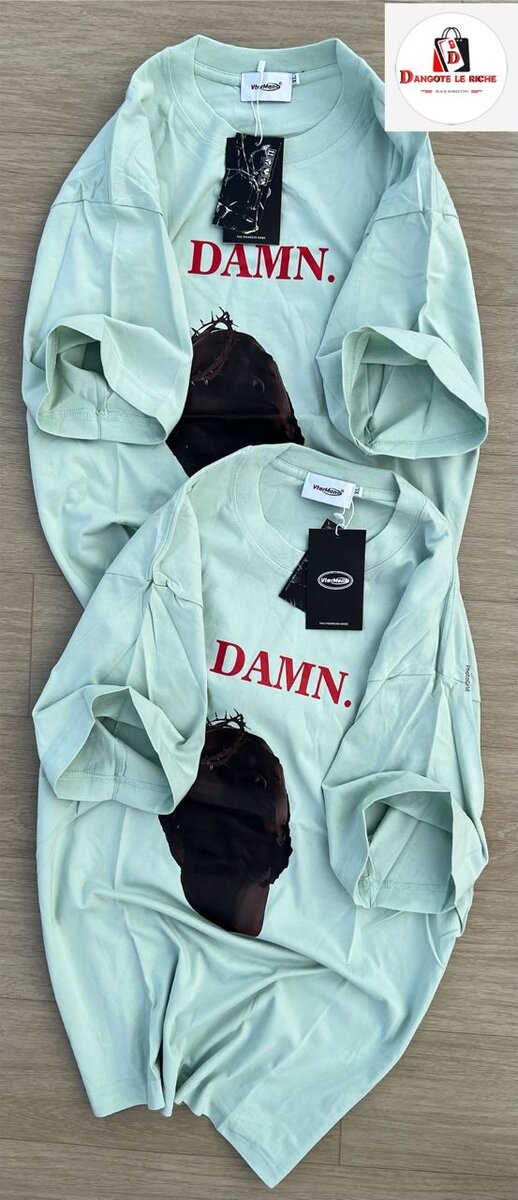 T-shirt unisexe "Damn" tendance