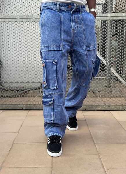Jeans cargo homme tendance