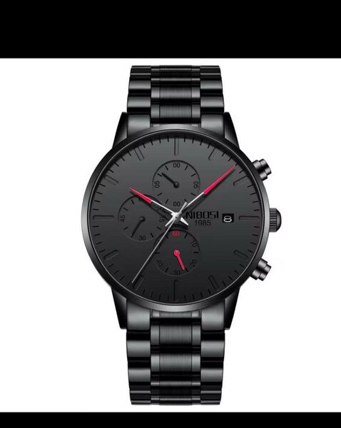 Montre Homme Chronographe Noir