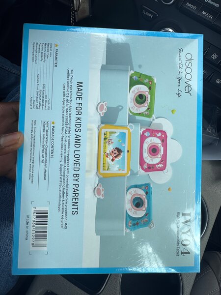 Tablette et app photo enfant