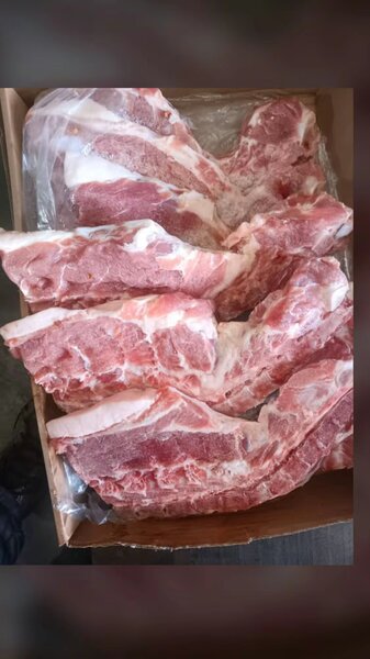 Côtes de porc fraîches