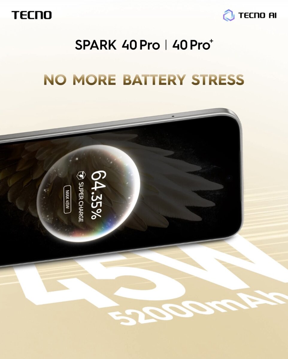 TECNO SPARK 40 Pro+ Smartphone