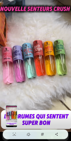 Parfums Senteurs Crush Unisexe