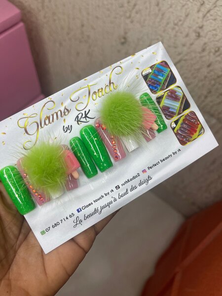 Press on nails 💅🏽