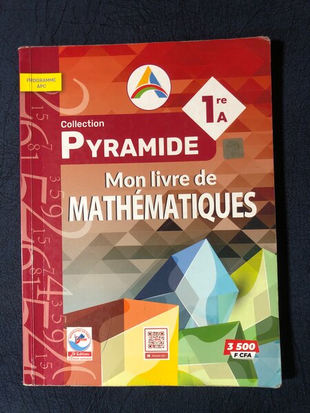 Livre de mathématiques