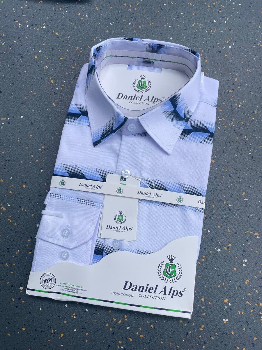 Chemise homme Daniel Alps 100% coton