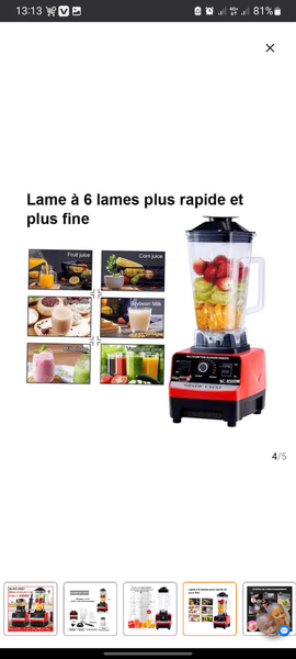Blender multifonction 8500W