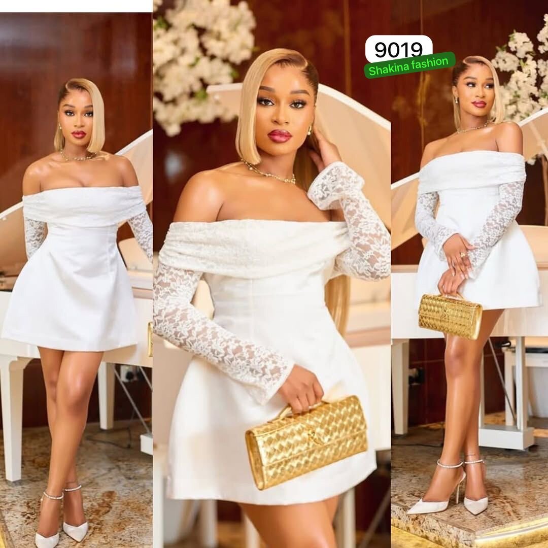 Robe blanche chic