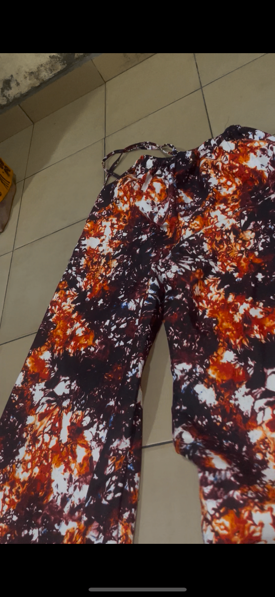 Pantalon coloré fluide femme