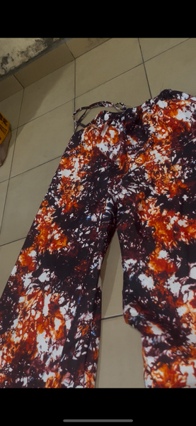 Pantalon coloré fluide femme