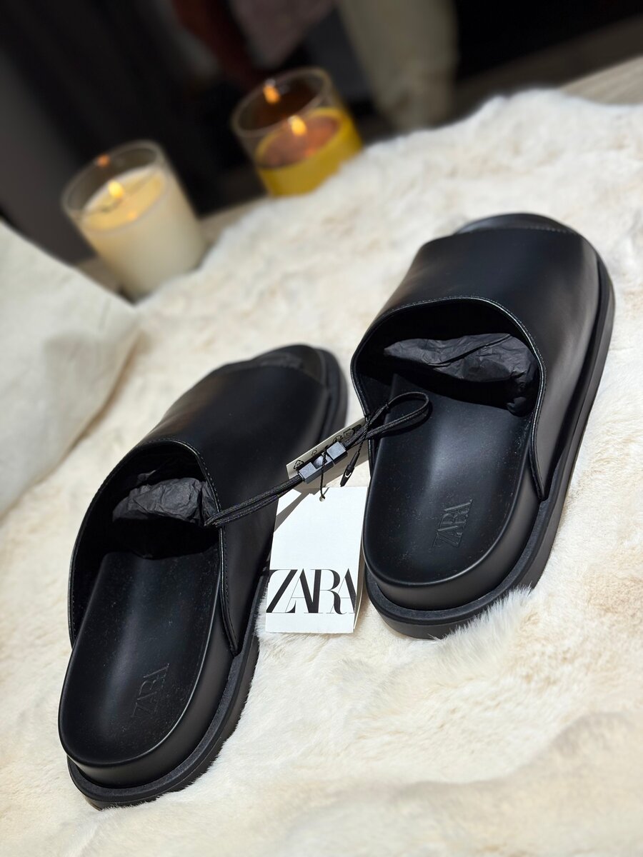 Sandale Zara en cuir