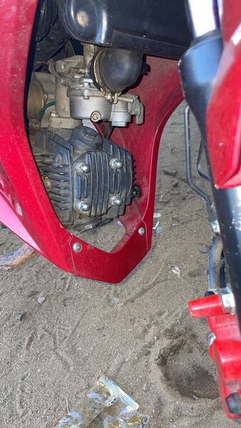 Une moto