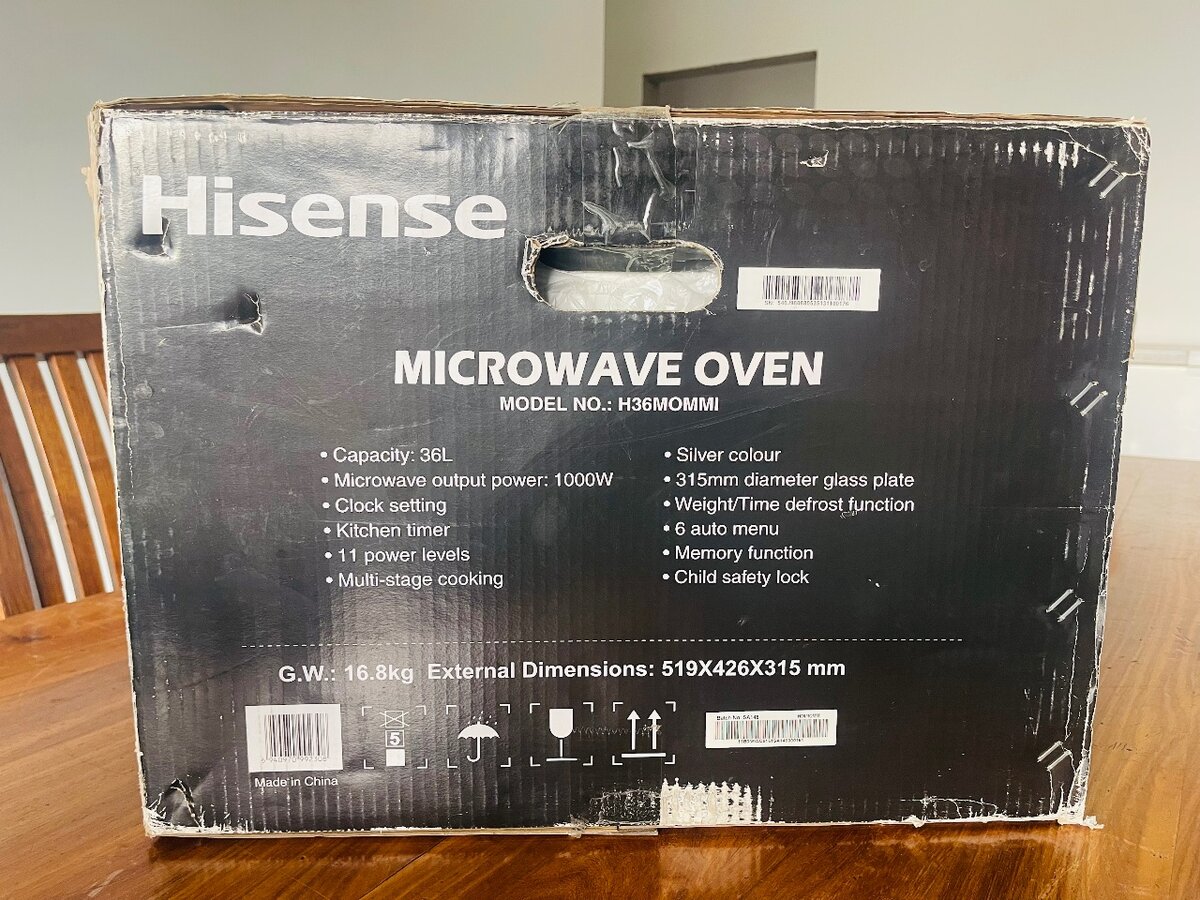 Hisense Microwave 36 L