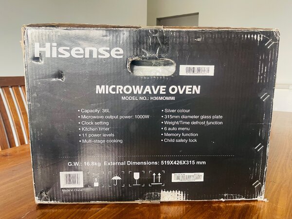 Hisense Microwave 36 L