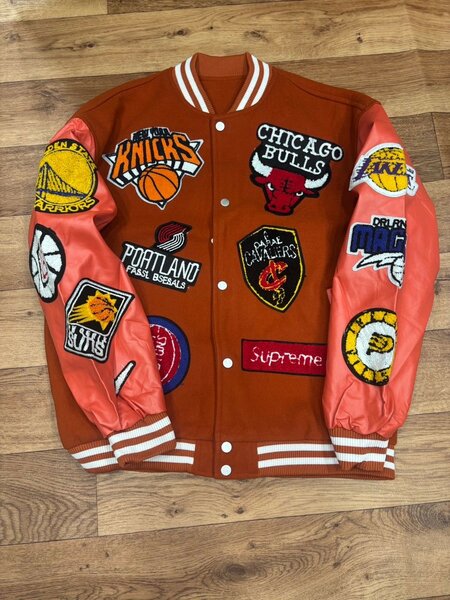 Vestes varsity patchwork