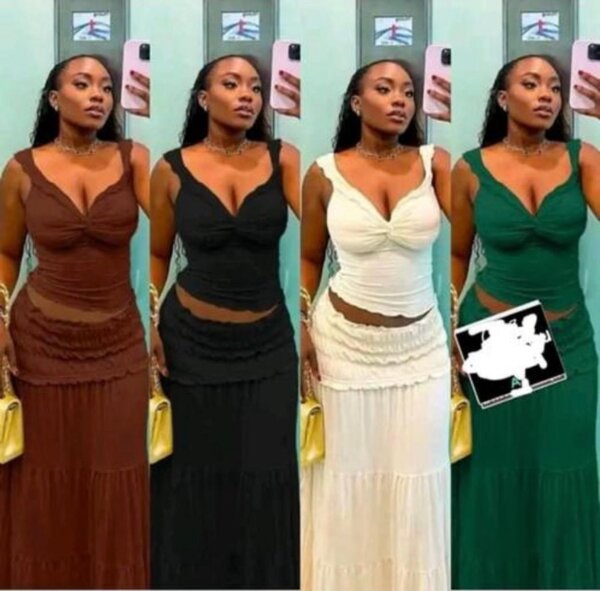 Robe longue élégante femme