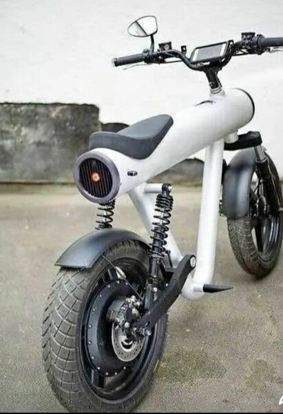 Vélo électrique futuriste