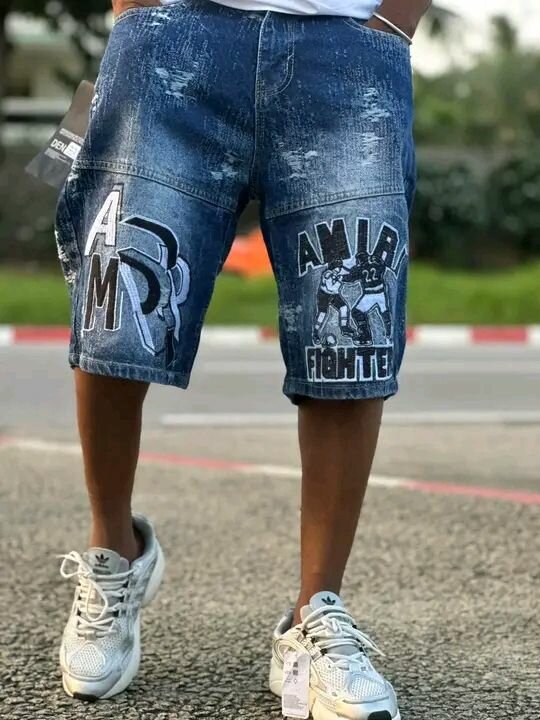 Bermudas en jean décontractées