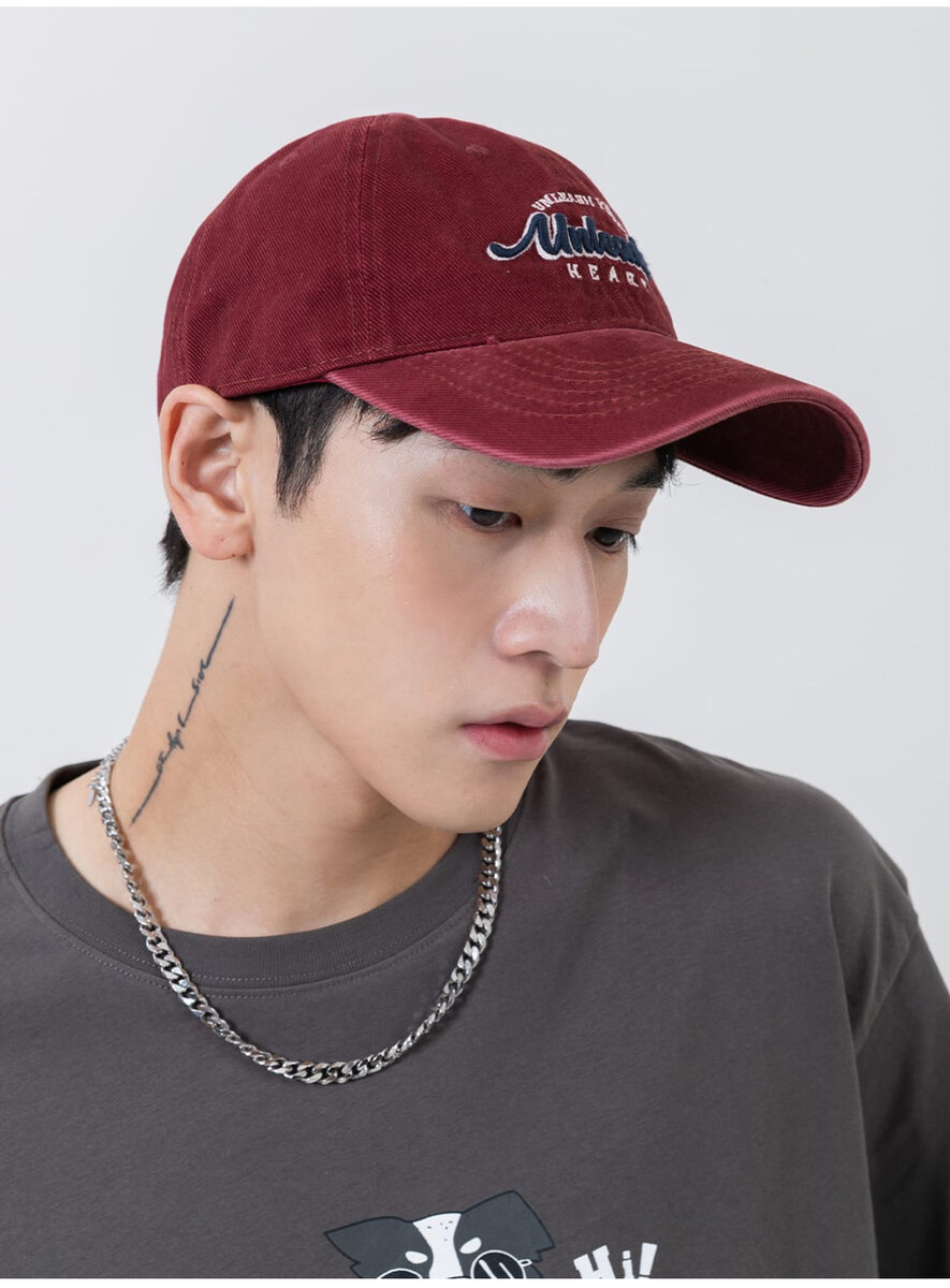 Casquette rouge mode unisexe