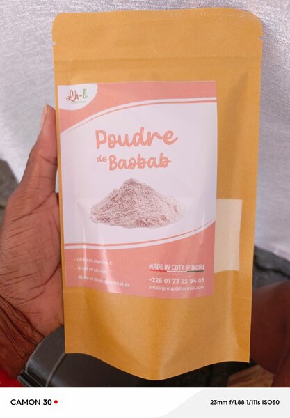Poudre de baobab.