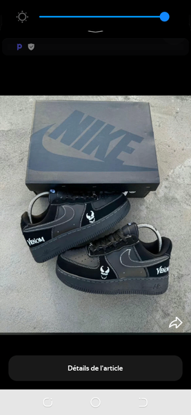 Sneakers Nike édition Venom