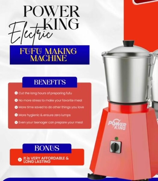 Power king fufu machine