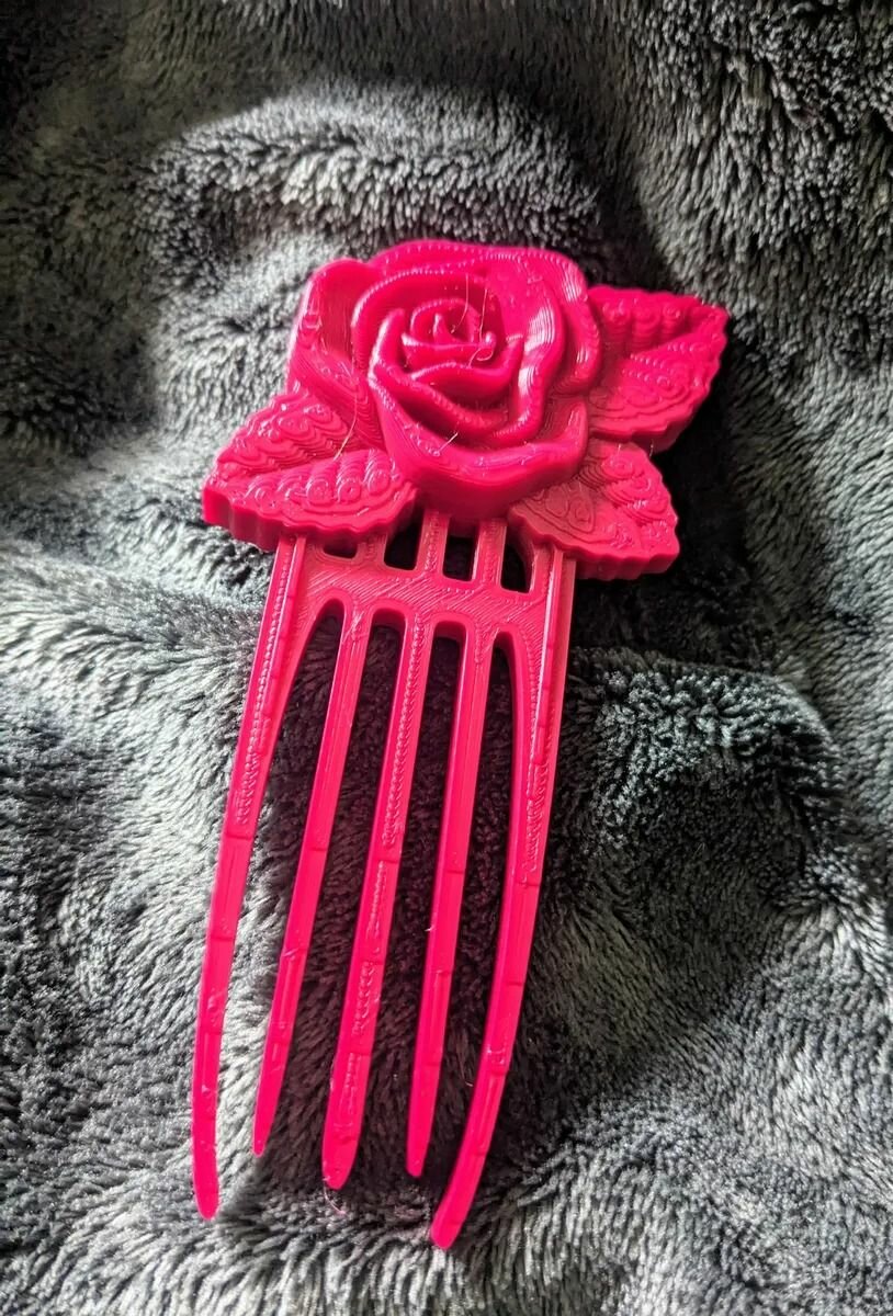 Hair pin (ornament rose)
