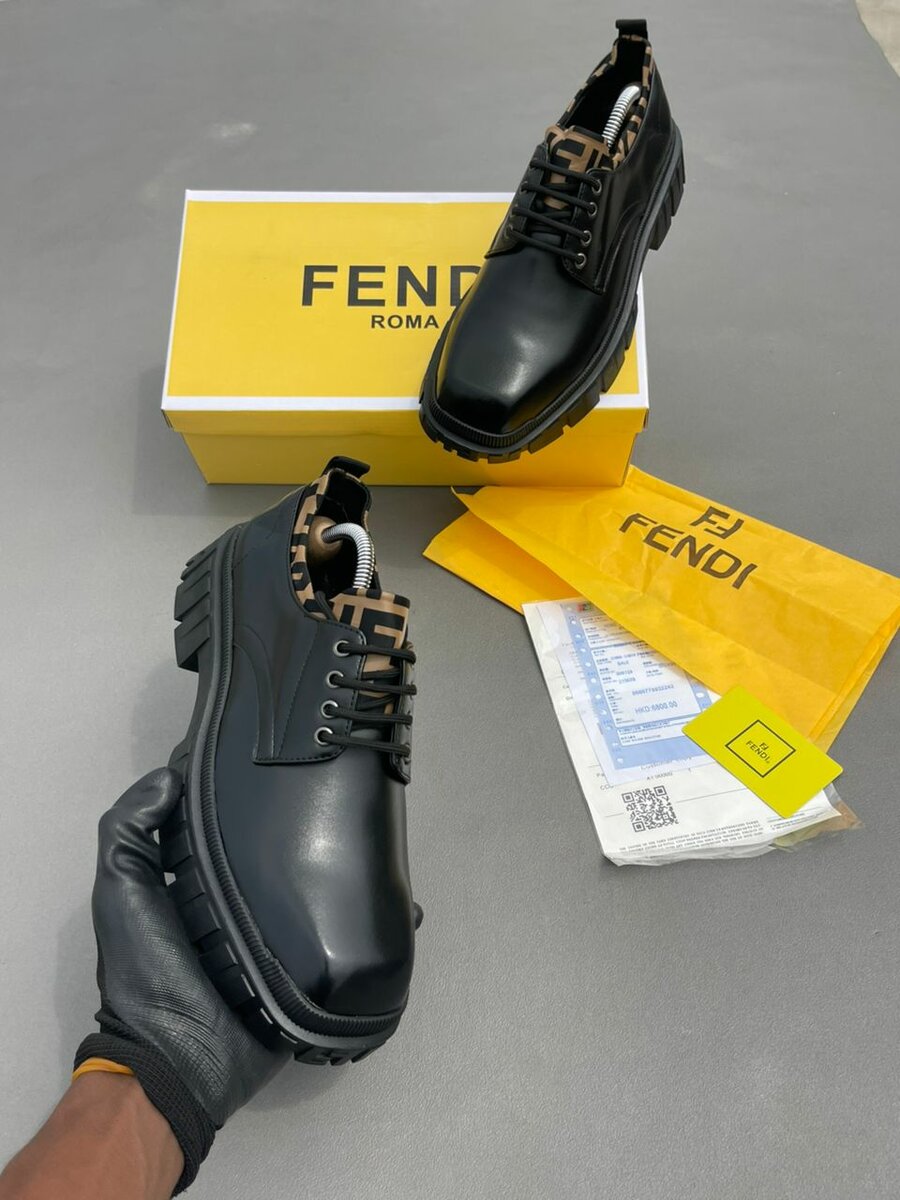 Chaussures Derby Homme Fendi