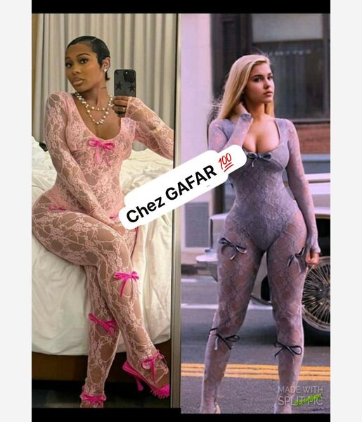 Combinaison en dentelle glamour