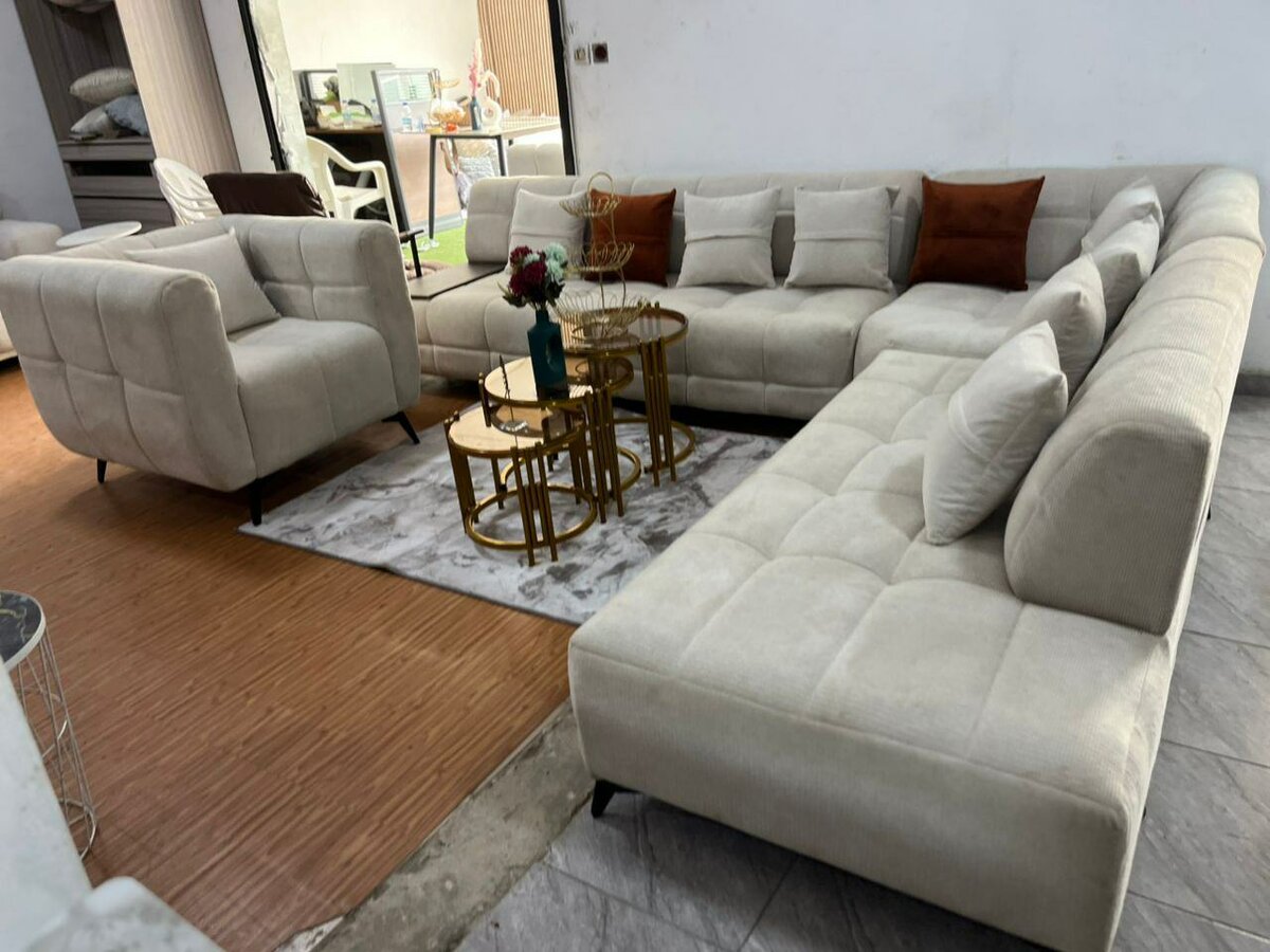 Ensemble de canapé d'angle moderne