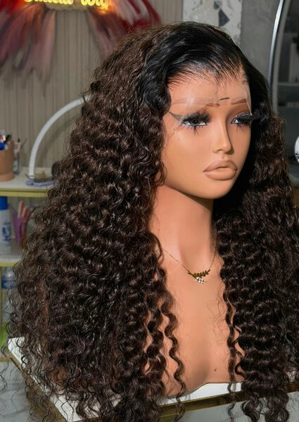 Perruque Bouclée naturelle